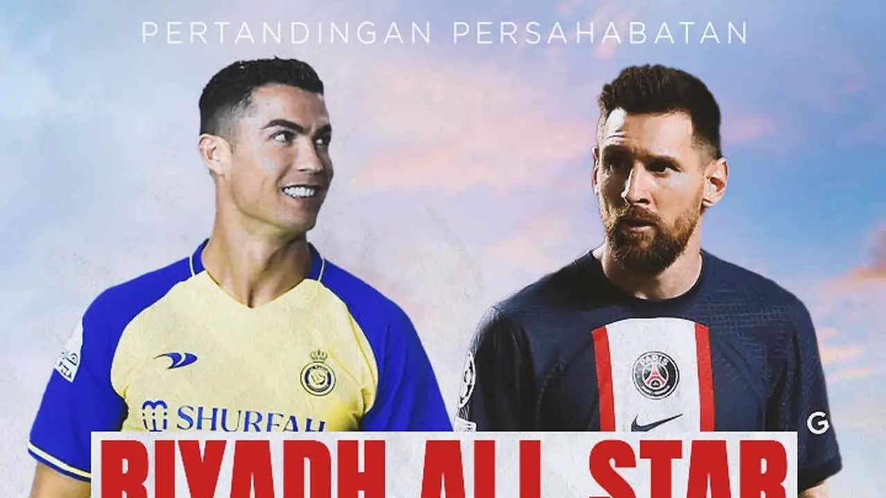 Pertandingan Persahabatan - Riyadh All Star Vs PSG