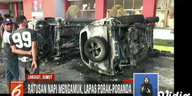 Penyelidikan Sementara Polisi: Rusuh Lapas Langkat Buntut dari Razia Narkoba