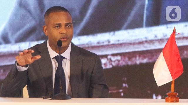 Momen PSSI Perkenalkan Pelatih Timnas Indonesia Patrick Kluivert Dihadapan Publik