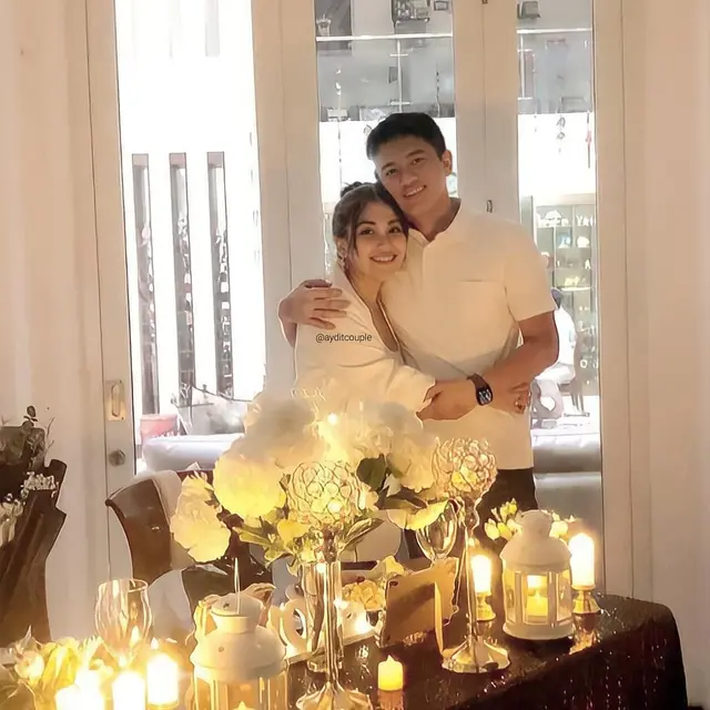 6 Momen Ayu Ting Ting Beri Kejutan Ulang Tahun Adit Jayusman, Romantis Banget