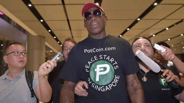 Mantan Pebasket NBA Dennis Rodman
