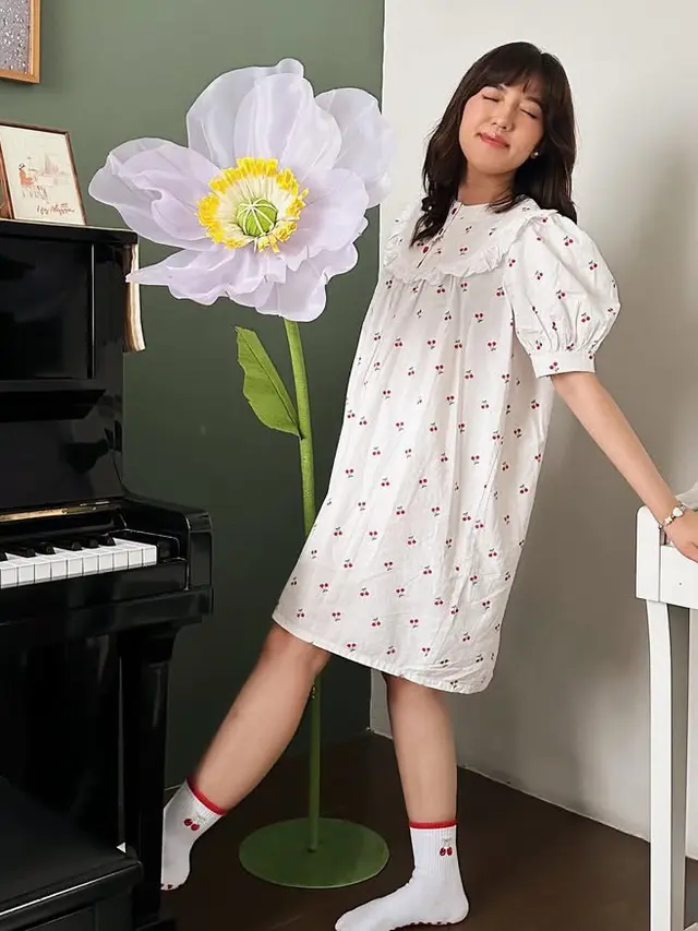 Ify Alyssa Kenakan Mini Dress. [@ifyalyssa]