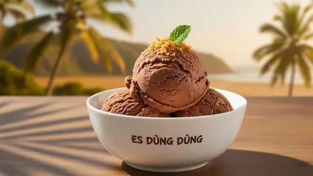 Es Dung Dung Santan Cokelat