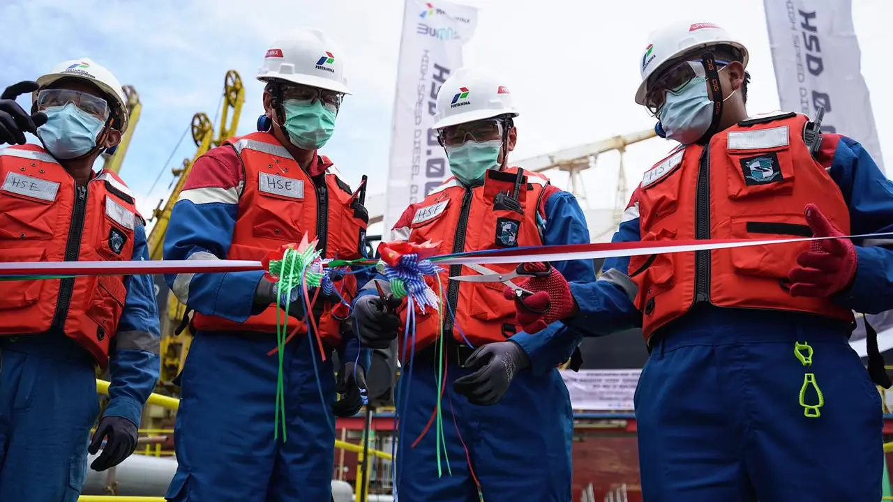 Pertamina Berhasil Ekspor Perdana HSD 0.005-%S Senilai USD 9.5 Juta