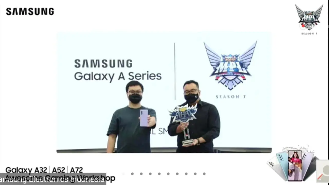 Peresmian Kerja Sama Samsung dan Mobile Legends Indonesia