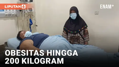 VIDEO: Pria Alami Obesitas Hingga Capai Berat Badan 200 Kilogram Dirujuk ke RSUD Tangerang