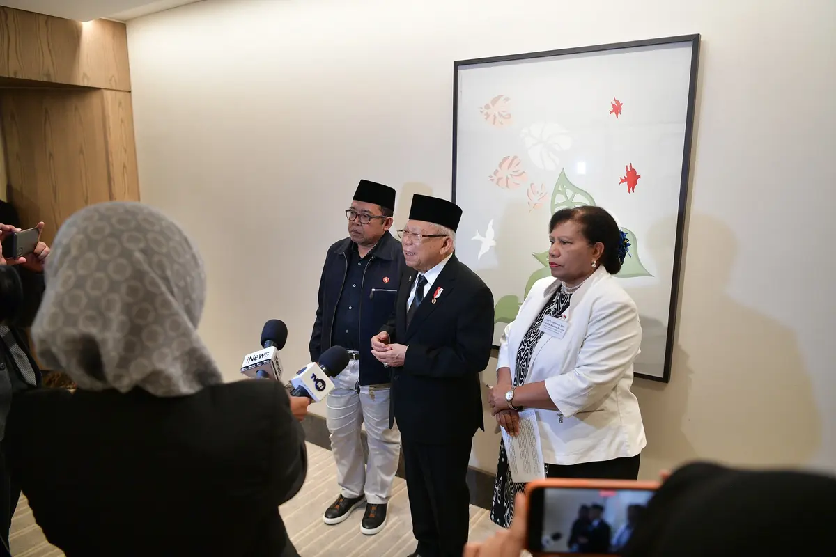 Wakil Presiden Ma’ruf Amin di Selandia Baru (Youtube Setwapres)