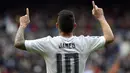 3. James Rodriguez, penampilannya yang inkonsisten membuat gelandang asal Kolombia ini kurang disukai Zinedine Zidane. (AFP/Gerard Julien) 