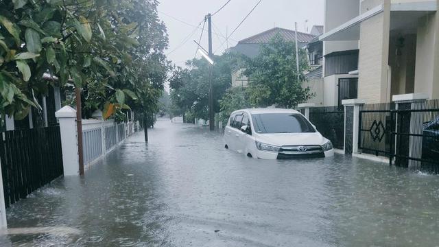 Banjir di wilayah Jatiwaringin, Pondok Gede Bekasi