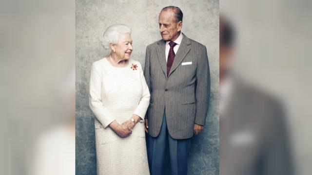 Foto Ulang Tahun Pernikahan ke-70 Ratu Elizabeth II dan Pangeran Philip (AP/Matt Holyoak)