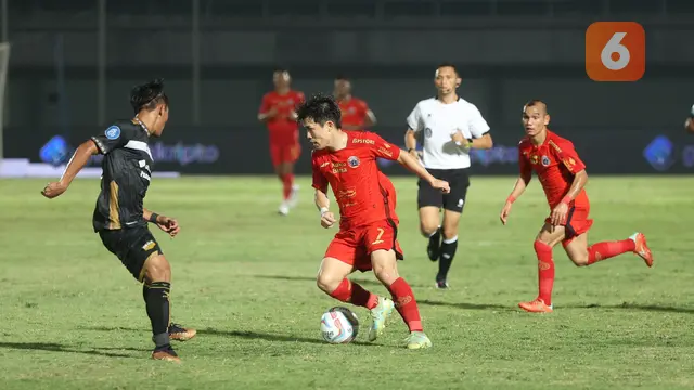 Ryo Matsumura - Dewa United vs Persija Jakarta di BRI Liga 1 2023/2024