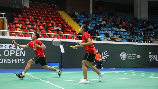 Rinov Rivaldy/Pitha Haningtyas Mentari - Korea Open 2022 - 8 April -1