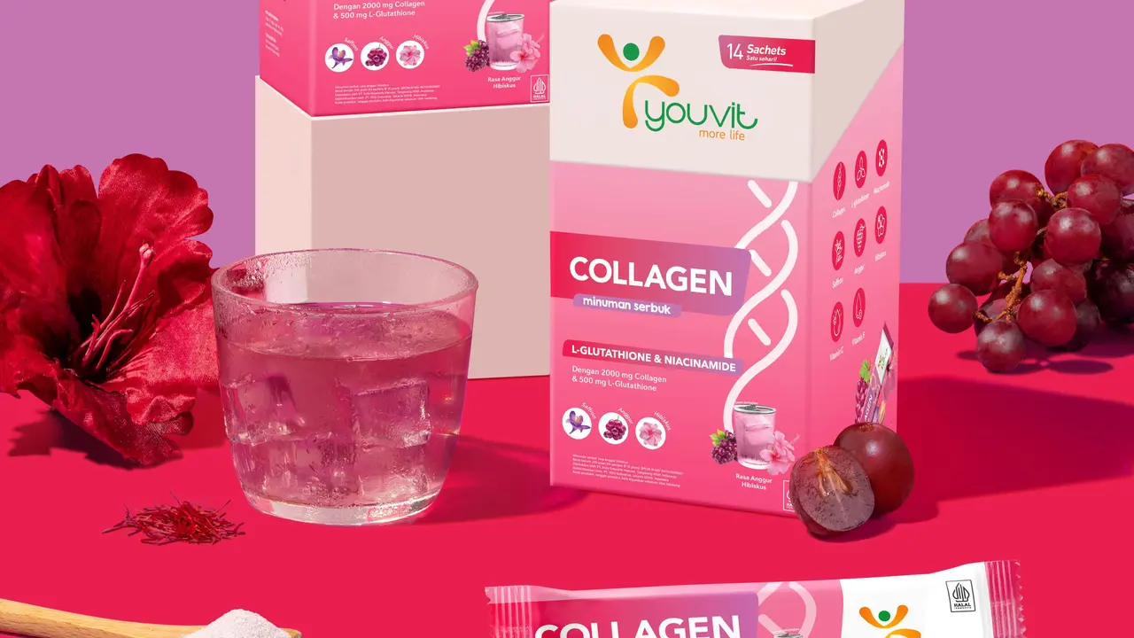 Youvit Collagen Minuman Serbuk