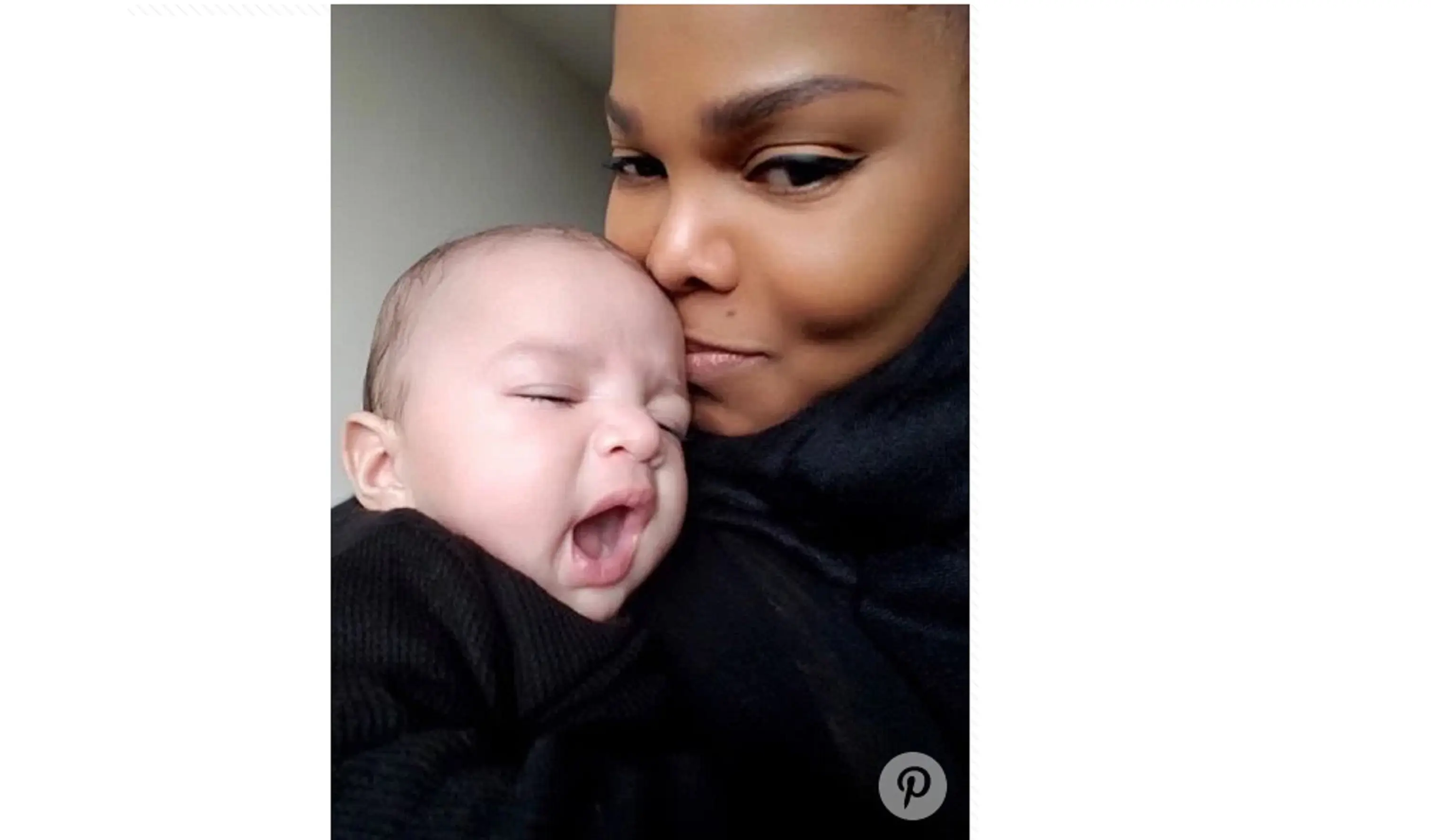 Janet Jackson dan putranya, Eissa al Mana (Pinterest)