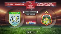 Persela Lamongan Vs Bhayangkara Surabaya United (Bola.com/Adreanus Titus)