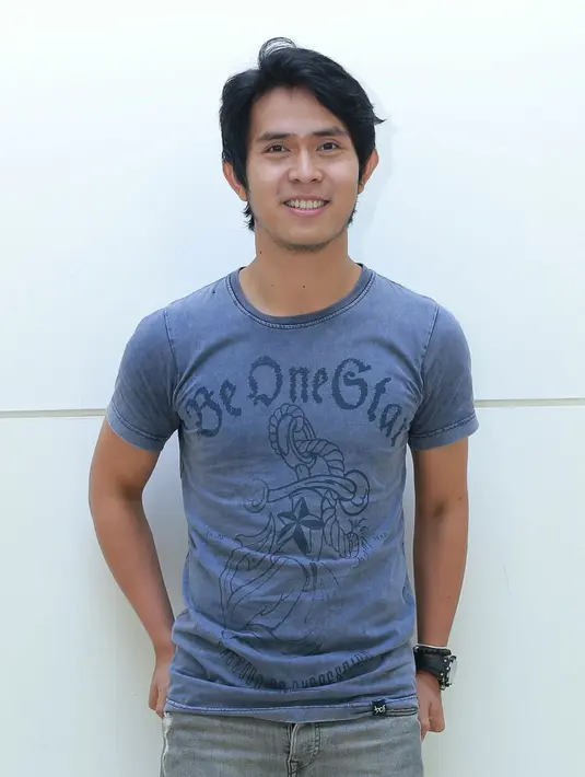 Pria asal Pangandaran, Jawa Barat, ini justru merasa takut menggenggam penghargaan kesembilan sepanjang karier bermusik yang dirintisnya sejak 2012. (Galih W. Satria/Bintang.com)