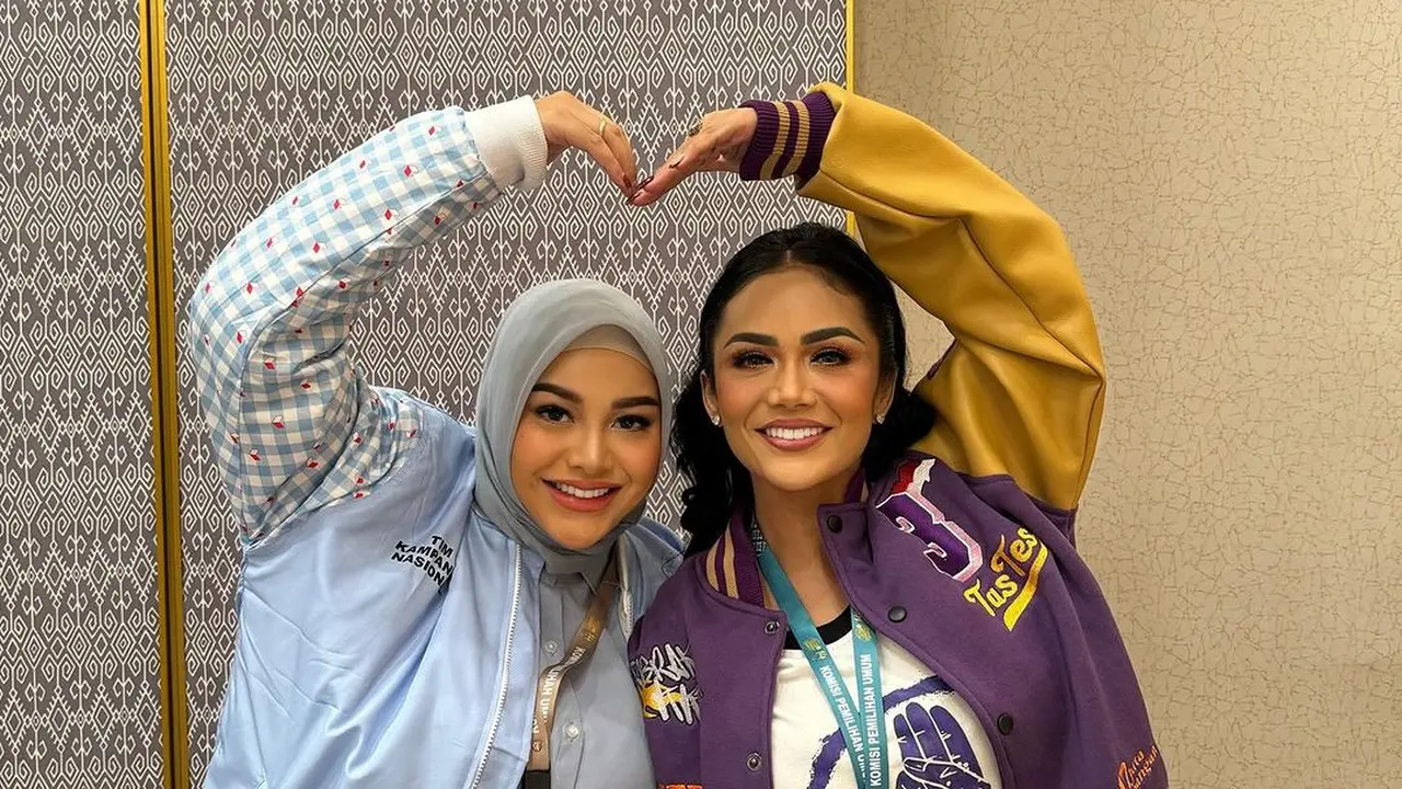 Krisdayanti dan Aurel Hermansyah