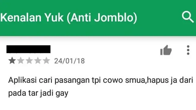 Bikin Ngakak, Ini 10 Komentar Kocak Orang Indonesia di Playstore