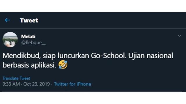 Masuk Kabinet, Ini 7 Cuitan ala Netizen Saat Nadiem Makarim Jadi Mendikbud