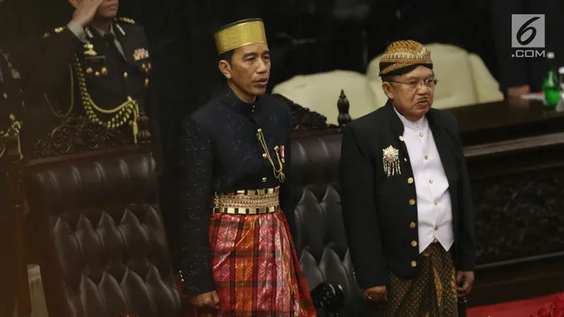 Pidato Presiden Jokowi Pada Sidang Tahunan MPR