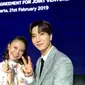 Leeteuk Super Junior dan Rossa. (Instagram/ xxteukxx https://www.instagram.com/p/BuIhwlHAC3u/)