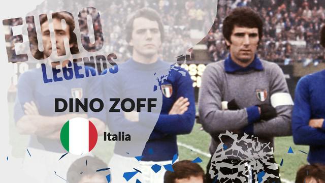 Berita motion grafis profil legenda Dino Zoff, kiper legendaris tak tergantikan di Italia.