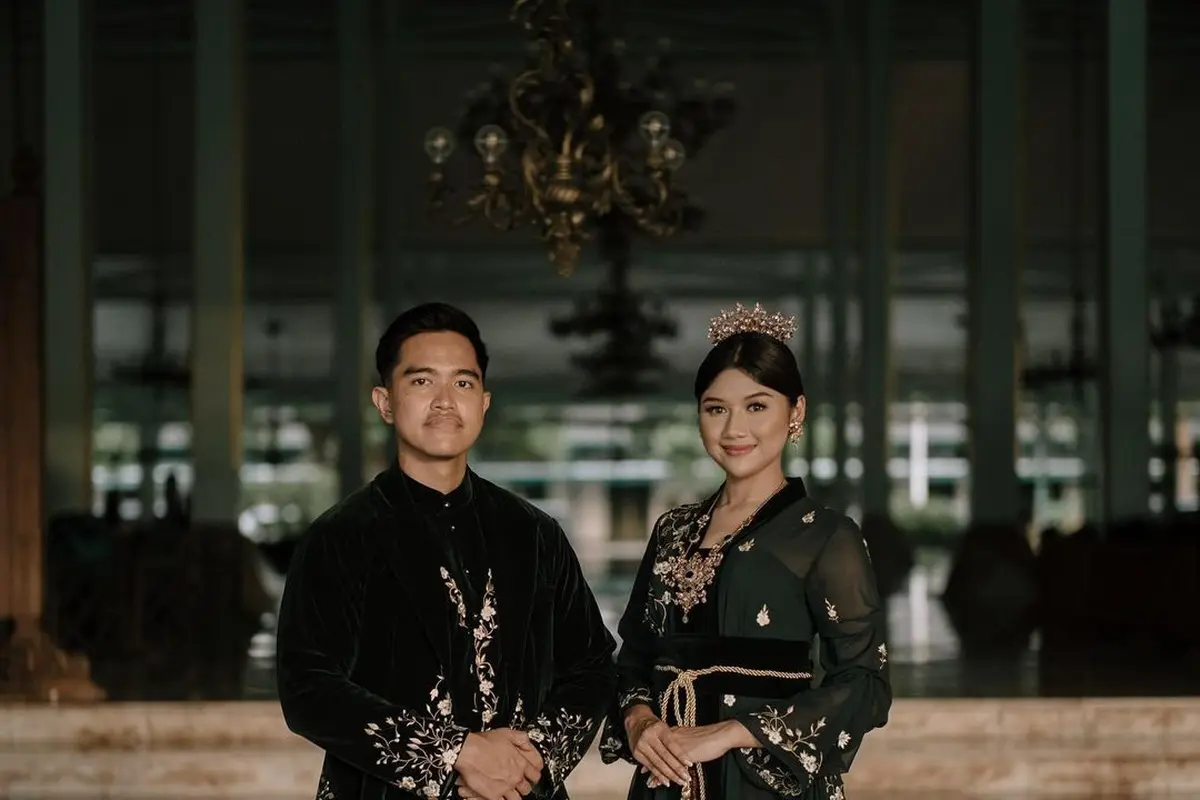 Kaesang Pangarep dan Erina Gudono. (Foto: Iluminen dari Instagram @kaesangp)