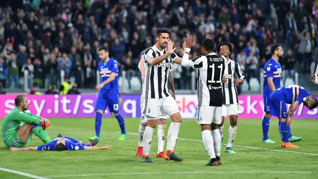 FOTO: Menang Lagi, Juventus Jauhi Napoli di Puncak Klasemen Serie A