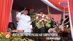 Menteri Koordinator Pembangunan Manusia dan Kebudayaan Puan Maharani turut memimpin upacara peringatan tersebut di Merauke.