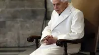 Foto Paus Benediktus XVI pada 2015 lalu. Dok: AP Photo
