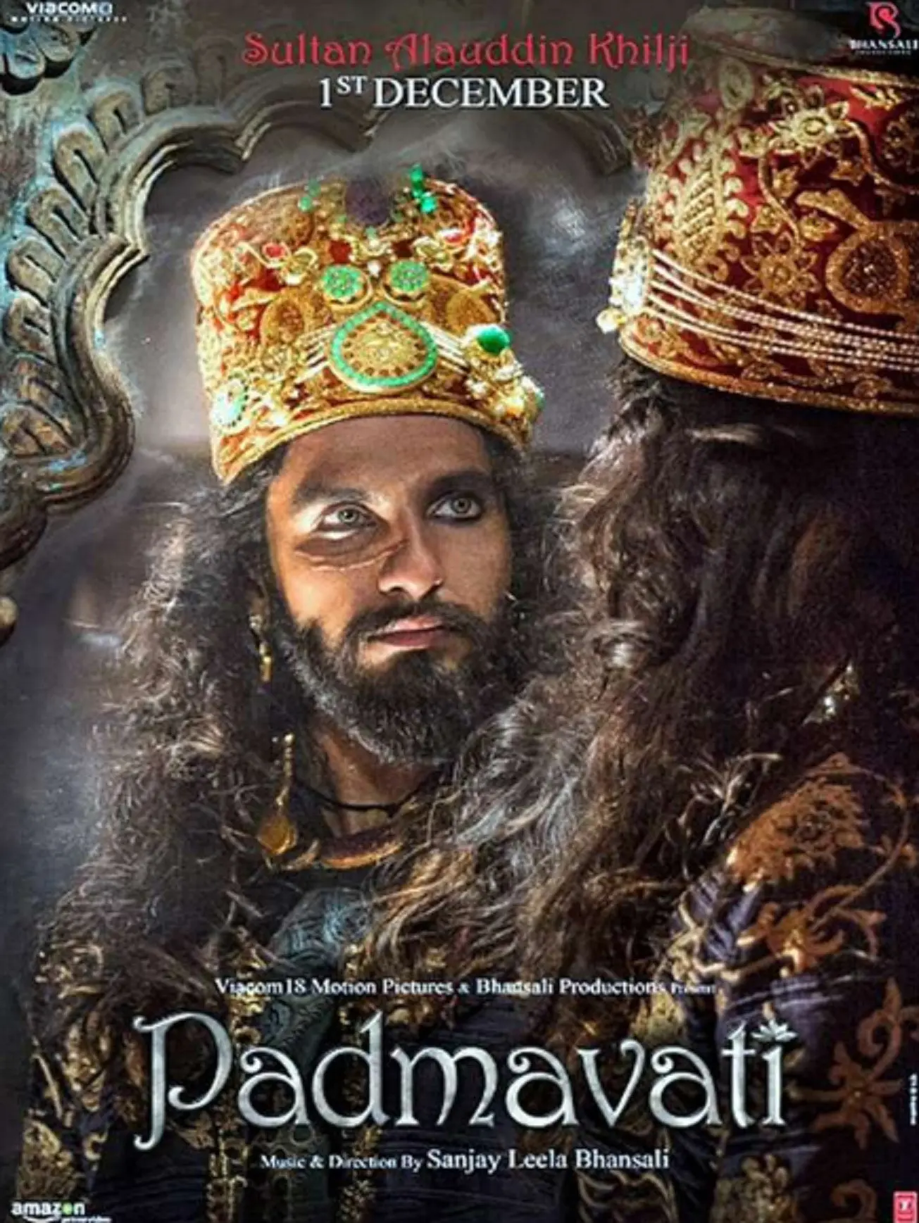 Ranveer Singh memerankan tokoh Alauddin Khilji di film Padmavati (Bhansali Film)