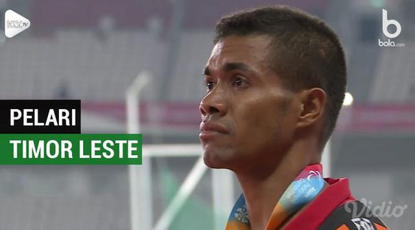 Berita video mengenai pelari Timor Leste mendapatkan medali emas pertama dari cabang olahraga Atletik di Asian Para Games 2018, Rabu (10/10/2018).