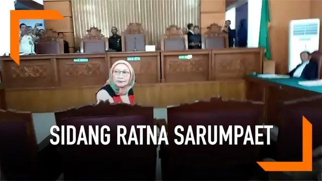 VIDEO: Persiapan Ratna Sarumpaet Sebelum Sidang