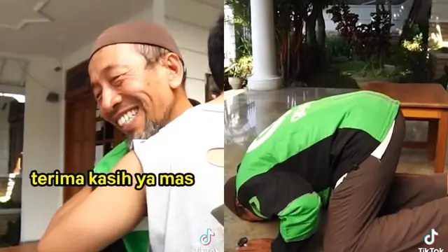 Aksi Ojol Melihat Kunci Tertancap di Motor Buat Haru Sampai Dapat Hadiah