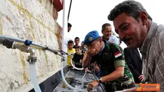 Citizen6, Lebanon: Tempat penyaringan air ini merupakan bantuan dari UNIFIL melalui Indonesian Batallion, atas permintaan warga Deir Siriane yang disampaikan kepada staf CIMIC. (Pengirim: Badarudin Bakri). 
