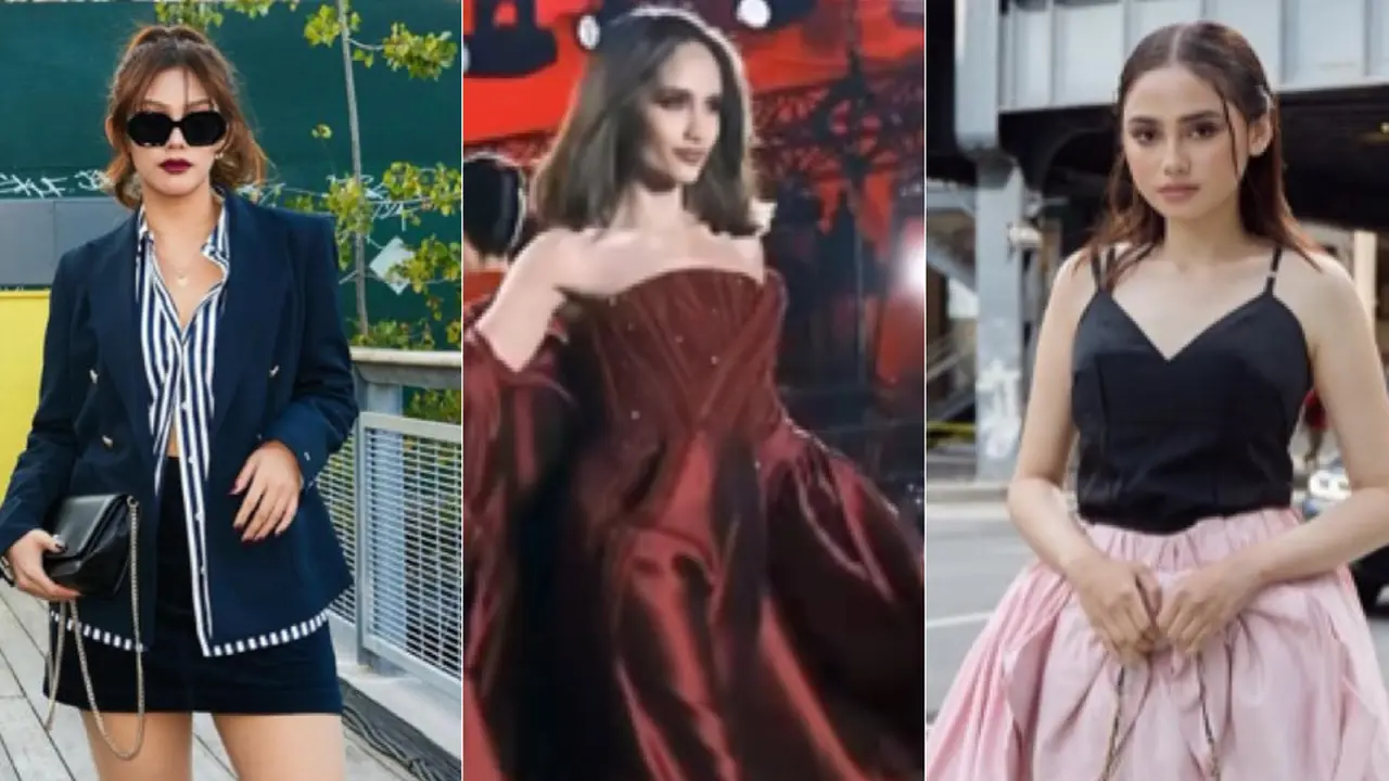 Adu Gaya Totalitas Artis Tanah Air Hadir di Pekan Fashion Week Luar Negeri,