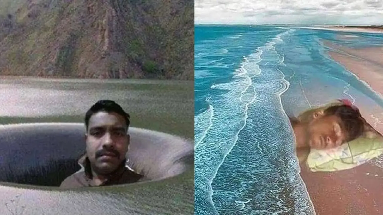 6 Editan Foto Orang India Ini di Luar Nalar, Konsep Absurd Maksimal