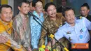 Citizen6, Sumatera Utara: Bersama para pejabat daerah Kabupaten Tapanuli Tengah, Sumatera Utara, Dirjen Perikanan Tangkap, Heryanto Marwoto menekan tombol pemancang Pengembangan PPN Sibolga. (Pengirim: Efrimal Bahri).