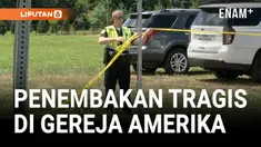 Dua wanita tewas dalam insiden penembakan di sebuah gereja di Lexington, Kentucky, Minggu siang waktu setempat. Insiden bermula ketika seorang tersangka menembak seorang polisi negara bagian usai dihentikan di dekat bandara.