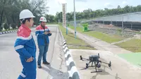 Pertamina NRE Pakai Drone dan Kecerdasan Buatan Guna Periksa Keandalan Sistem PLTS