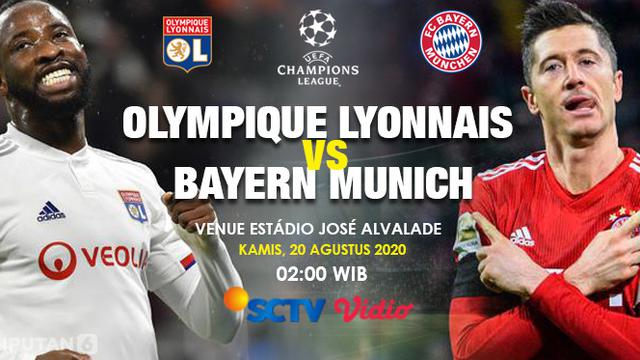 Prediksi Olympique Lyonnais Vs Bayern Munich