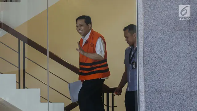 Usai Jalani Sidang, Setya Novanto Kembali Jalani Pemeriksaan di KPK