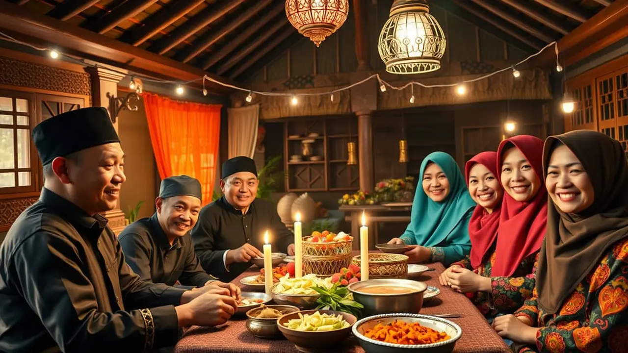 tradisi lebaran di padang
