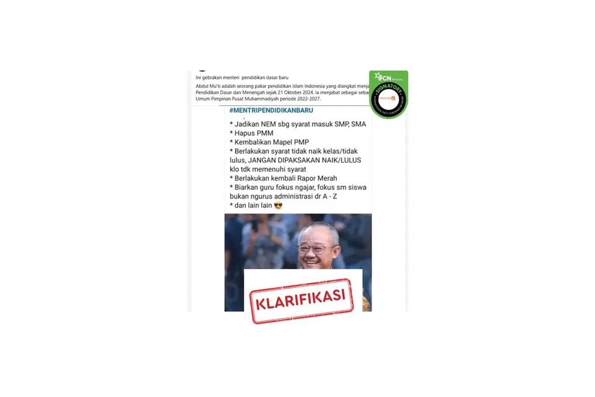 Cek fakta gebrakan baru Mendikbud