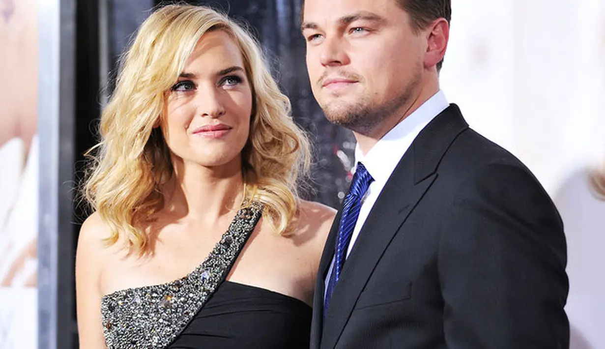 Kate dan Leo sama-sama bersama dalam premier Revolutionary Road di Los Angeles pada tahun 2008. Mereka pun kembali dipersatukan dalam satu film. (JON KOPALOFF/InStyle)