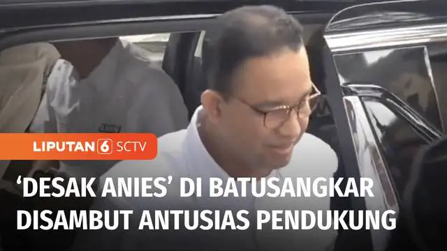 VIDEO: Capres Anies Kunjungi Sumbar untuk Kampanye Desak Anies, Sampaikan Lima Janji