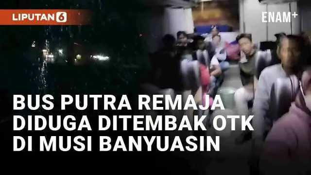 Sebuah bus malam di Sumatera Selatan menjadi korban kejahatan orang tak dikenal. Bus Putra Remaja diduga ditembak di bagian kaca saat melintas di jalan lintas Sumatera, Babat Supat, Musi Banyuasin pada (26/4/2024). Dalam video yang beredar, kaca bus ...