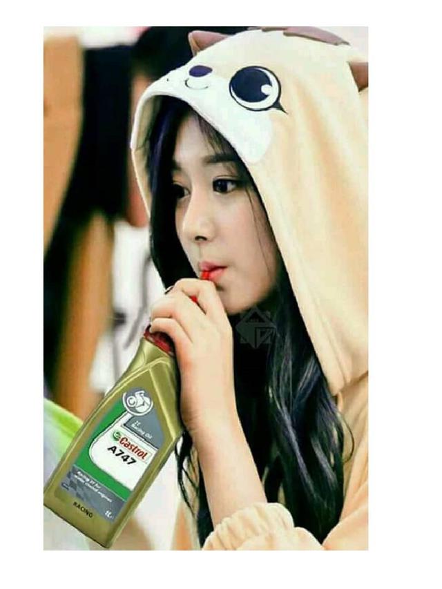 6 Foto Editan Nyeleneh Tzuyu TWICE Lagi Minum Ini Bikin Tepuk Jidat