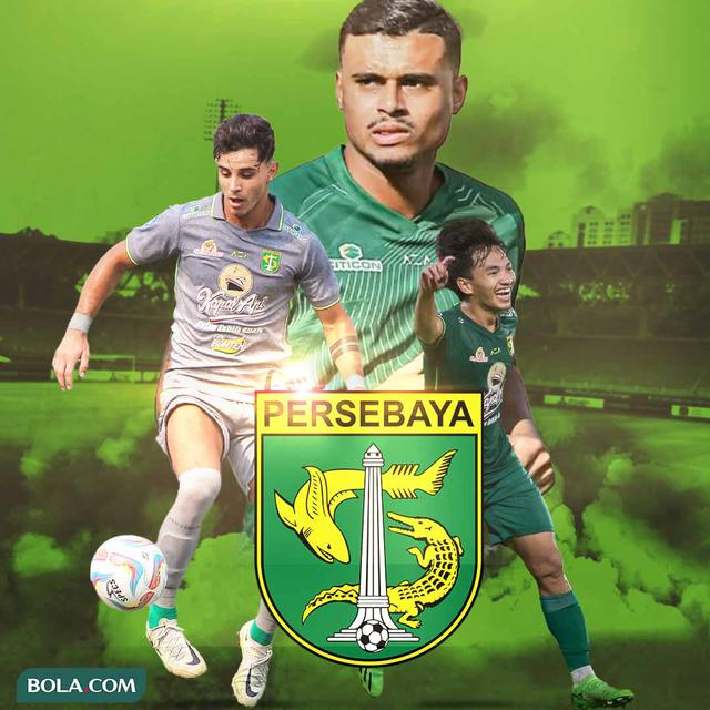 Persebaya Surabaya - Aksi Pemain Persebaya