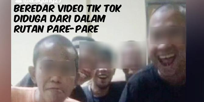 VIDEO TOP 3: Viral, Video Tiktok Diduga dari Dalam Rutan Pare-Pare